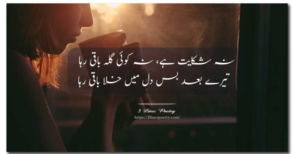 2 Line Bewafa Urdu Poetry