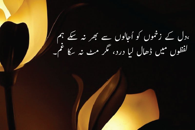 Best Sad Deep Poetry in Urdu Text