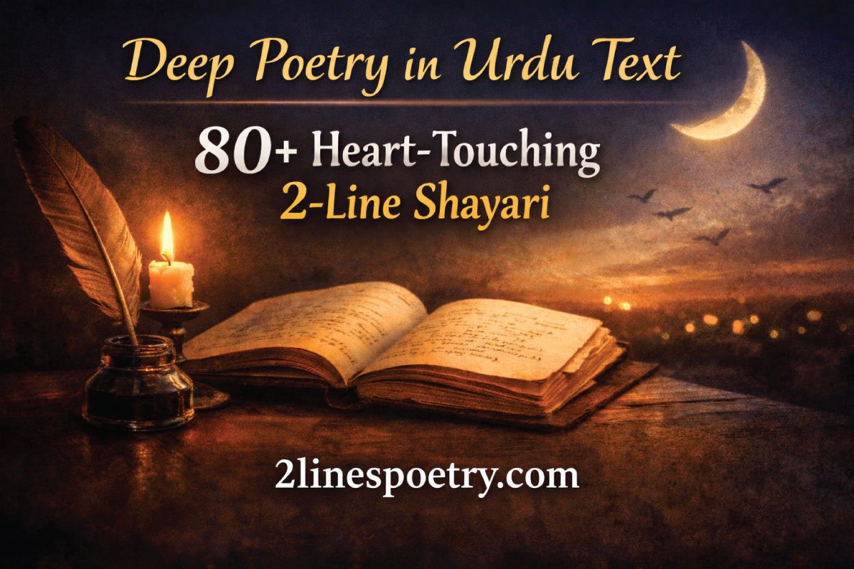 Deep Poetry in Urdu Text
