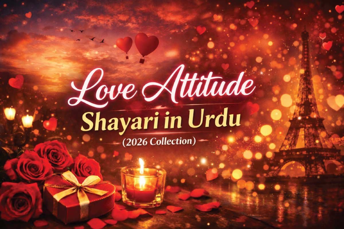 Love Attitude Shayari in Urdu (2026 Collection)
