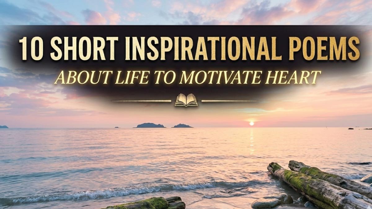 10 Short Inspirational Poems About Life to Motivate Heart