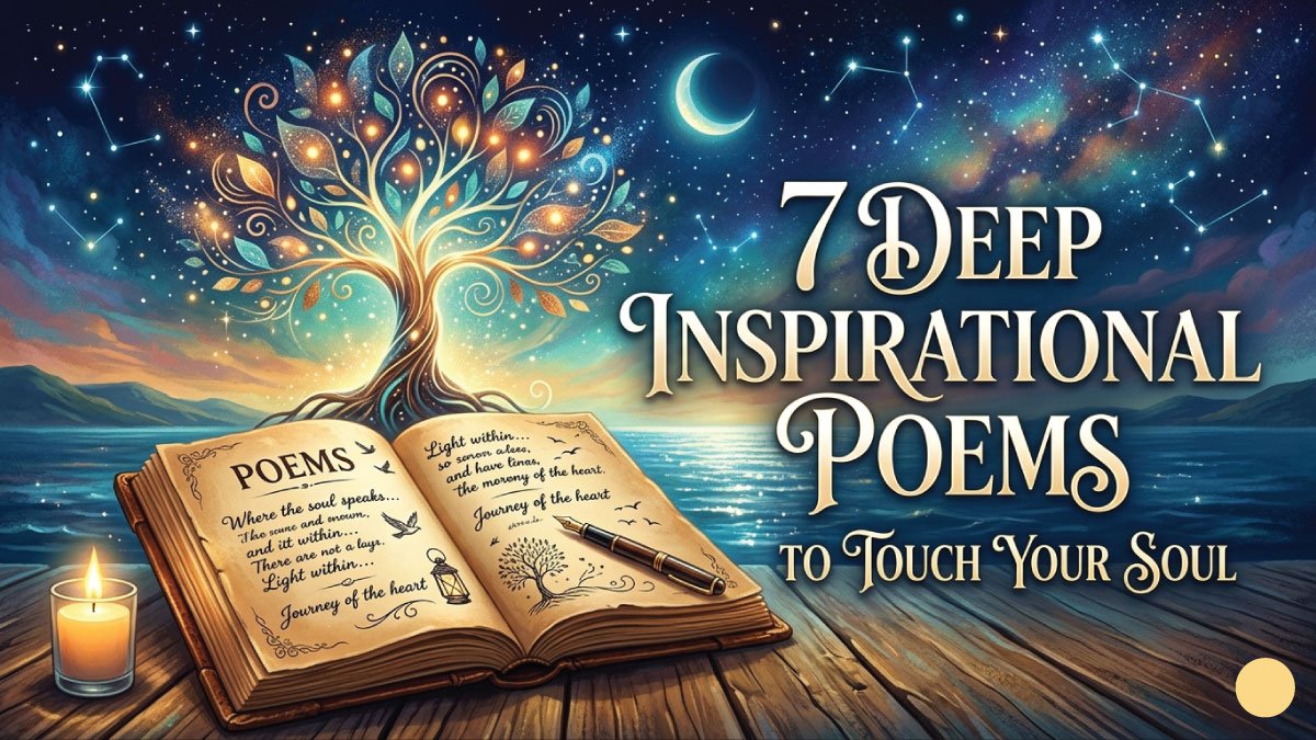 7 Deep Inspirational Poems to Touch Your Soul