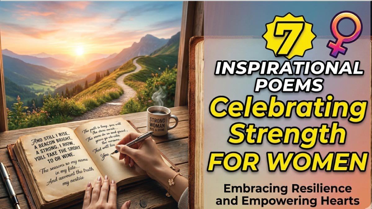 7 Inspirational Poems for Women Celebrating Strength