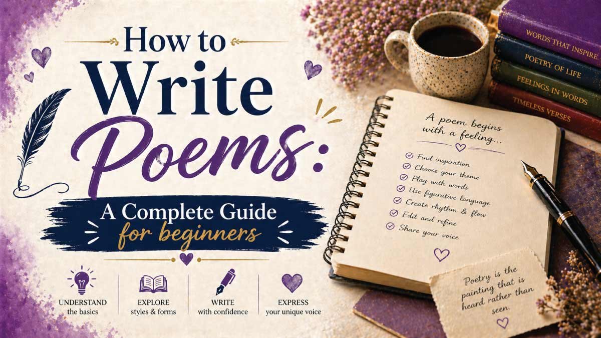 How to Write Poems