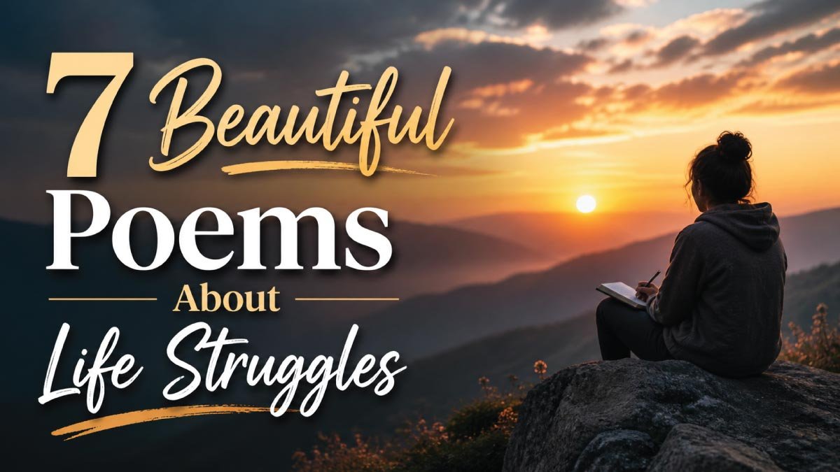 7 Beautiful Poems About Life Struggles