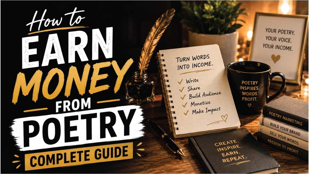 How to Earn Money From Poetry