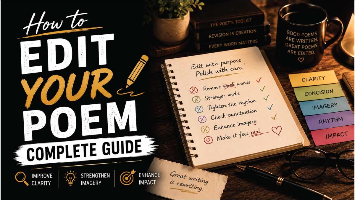 How to Edit Your Poem