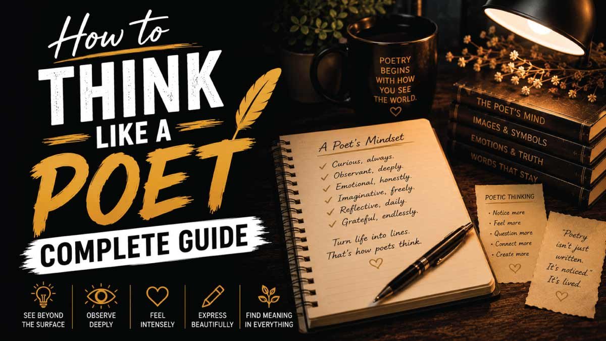 How to Think Like a Poet