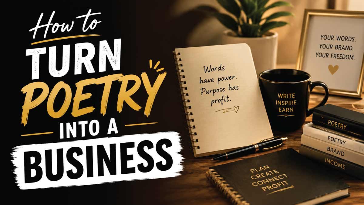 How to Turn Poetry Into a Business