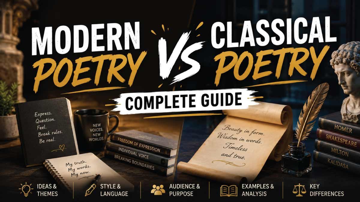 Modern Poetry vs Classical Poetry