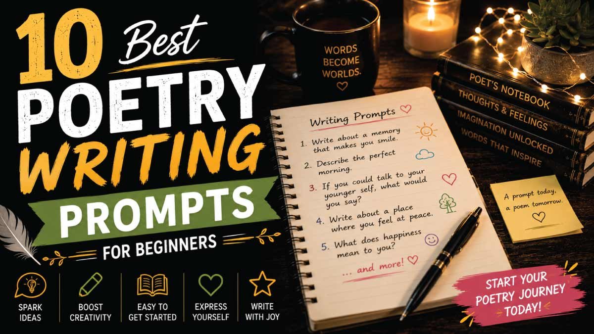 Poetry Writing Prompts for Beginners