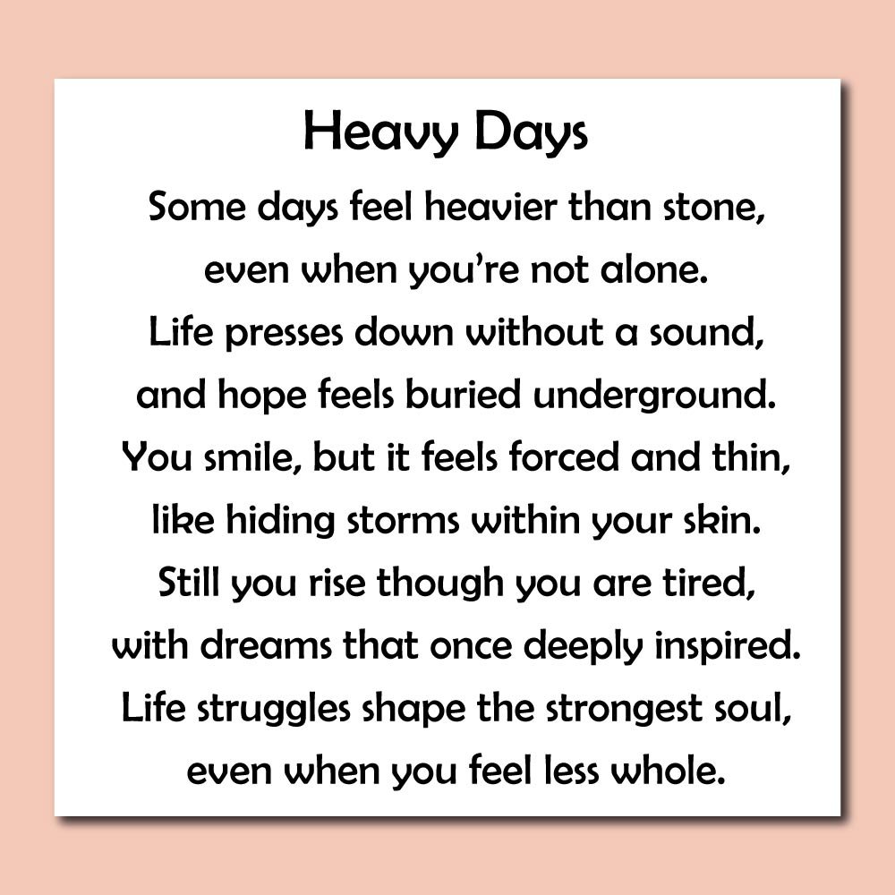 Short Poems About Life Struggles