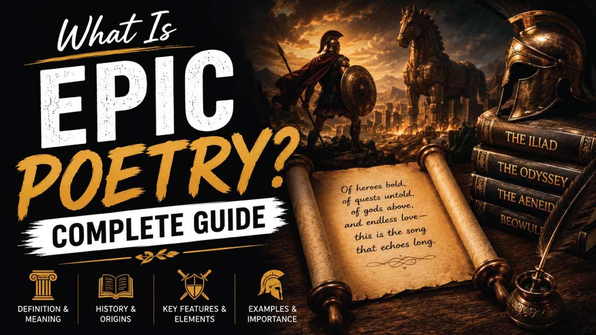 What Is Epic Poetry