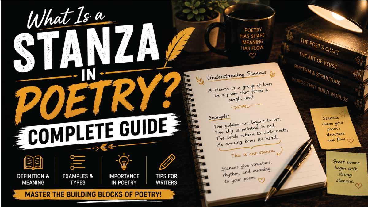 What Is a Stanza in Poetry