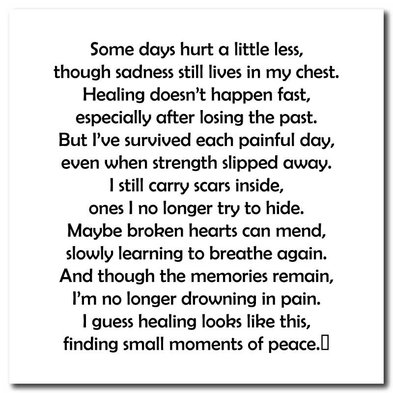 painful poems