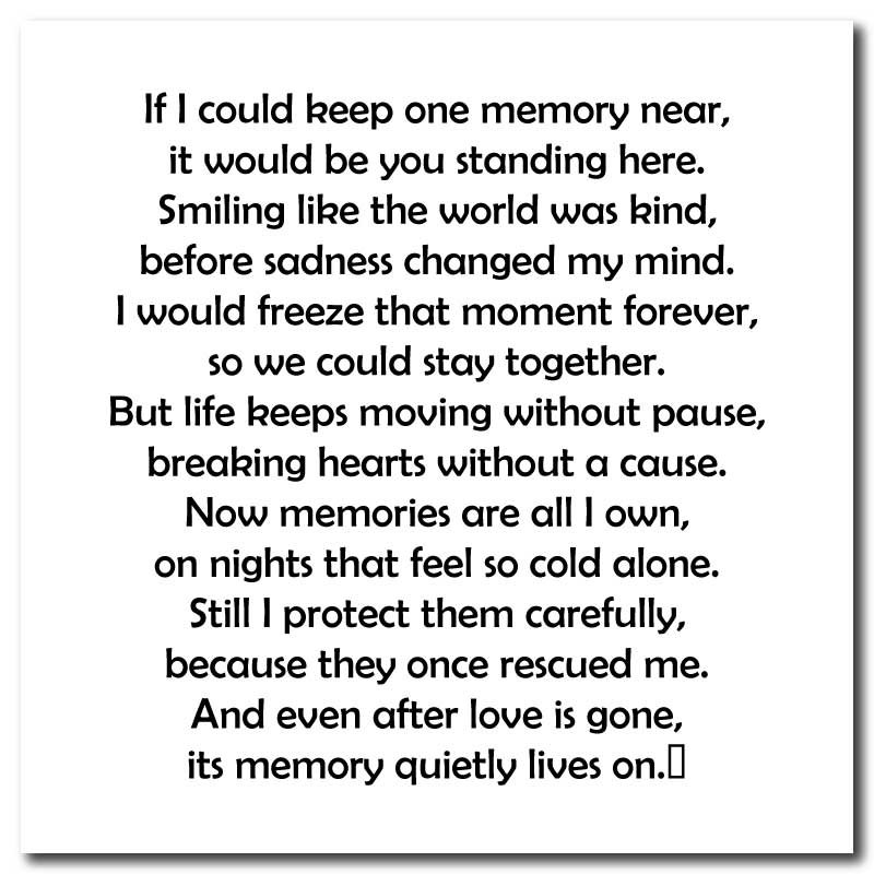 poems about sadness