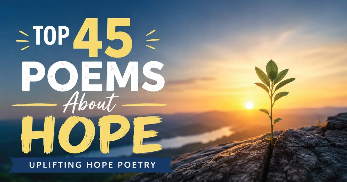 Top 45 Poems About Hope