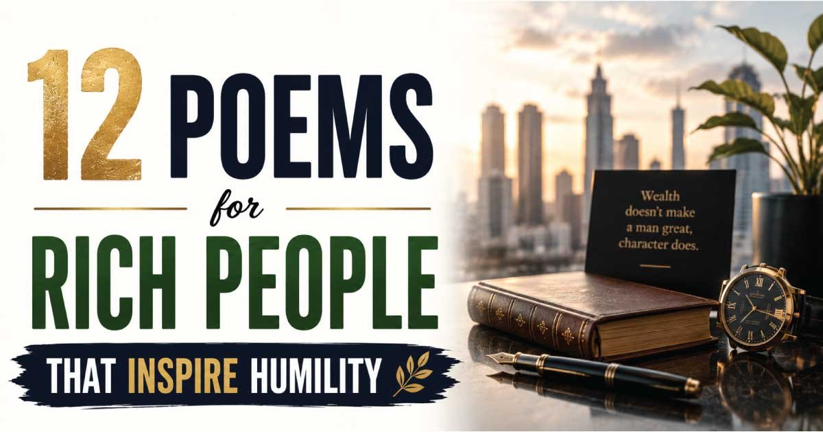 Poems for Rich People