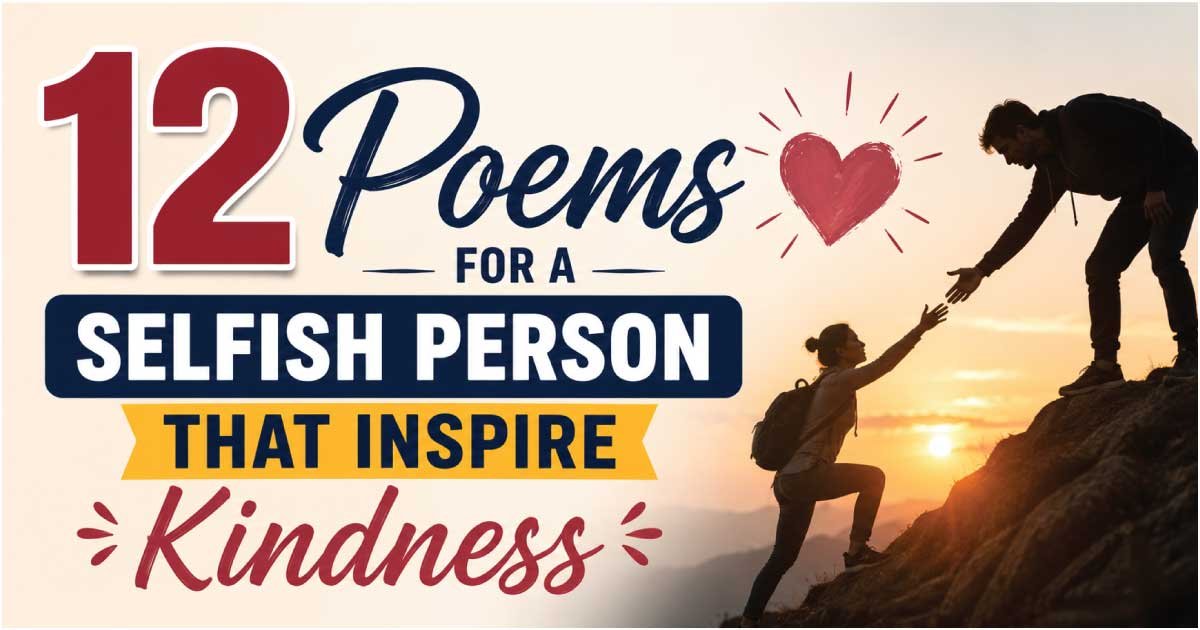 Poems for a Selfish Person