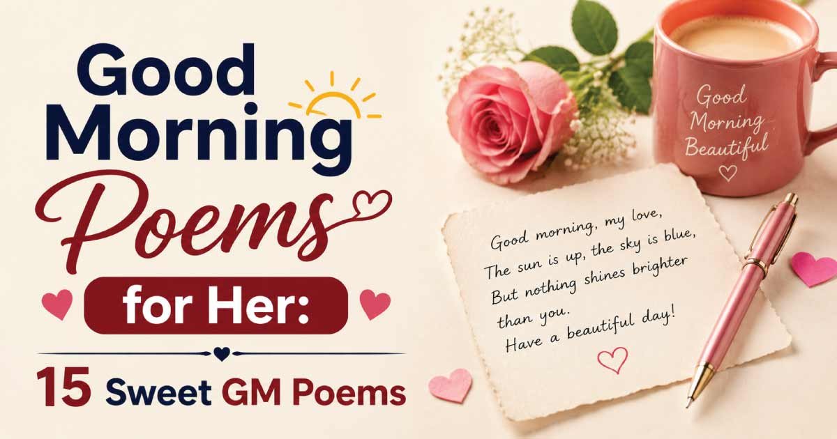 Good Morning Poems for Her