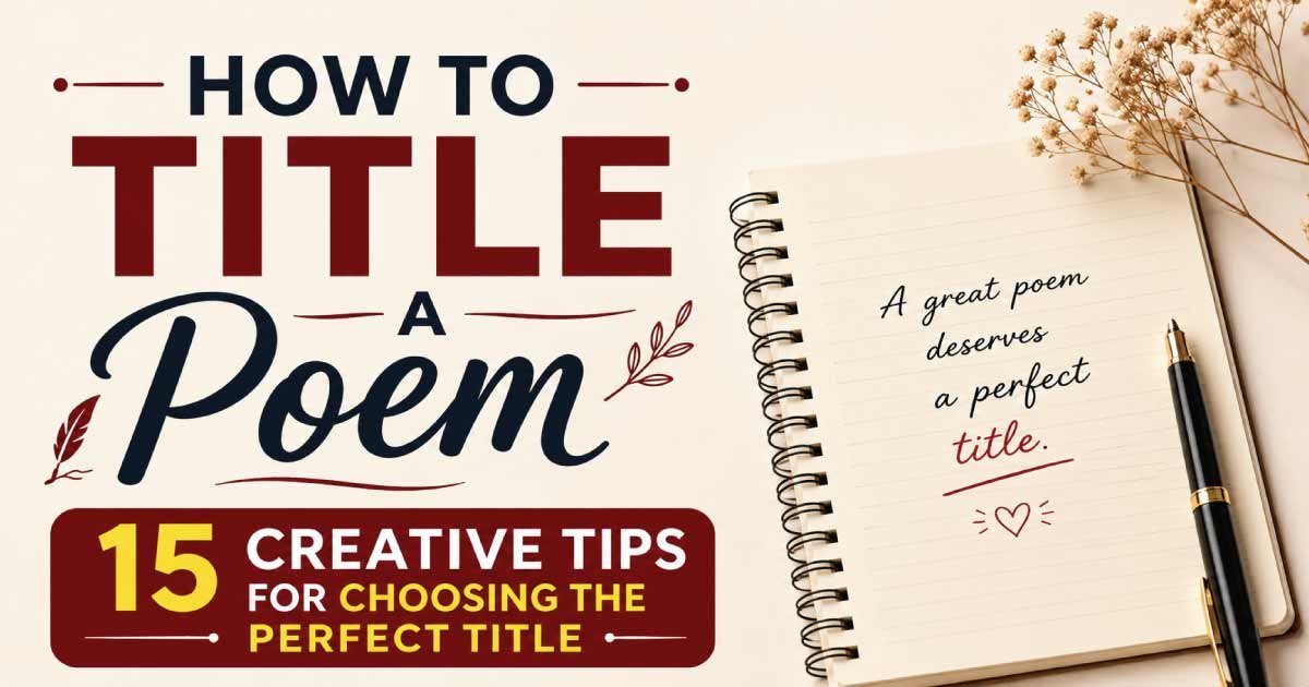 How to Title a Poem