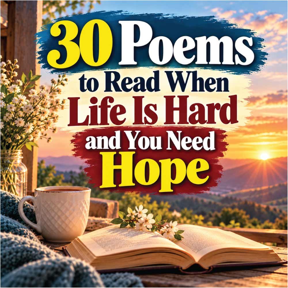 Poems to Read When Life Is Hard