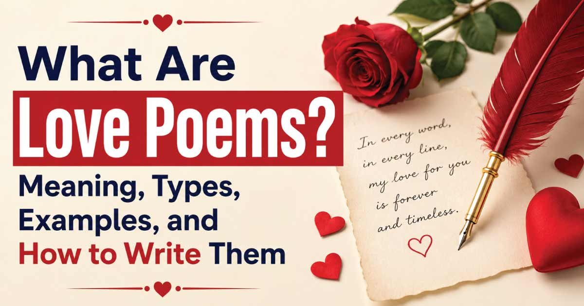What Are Love Poems