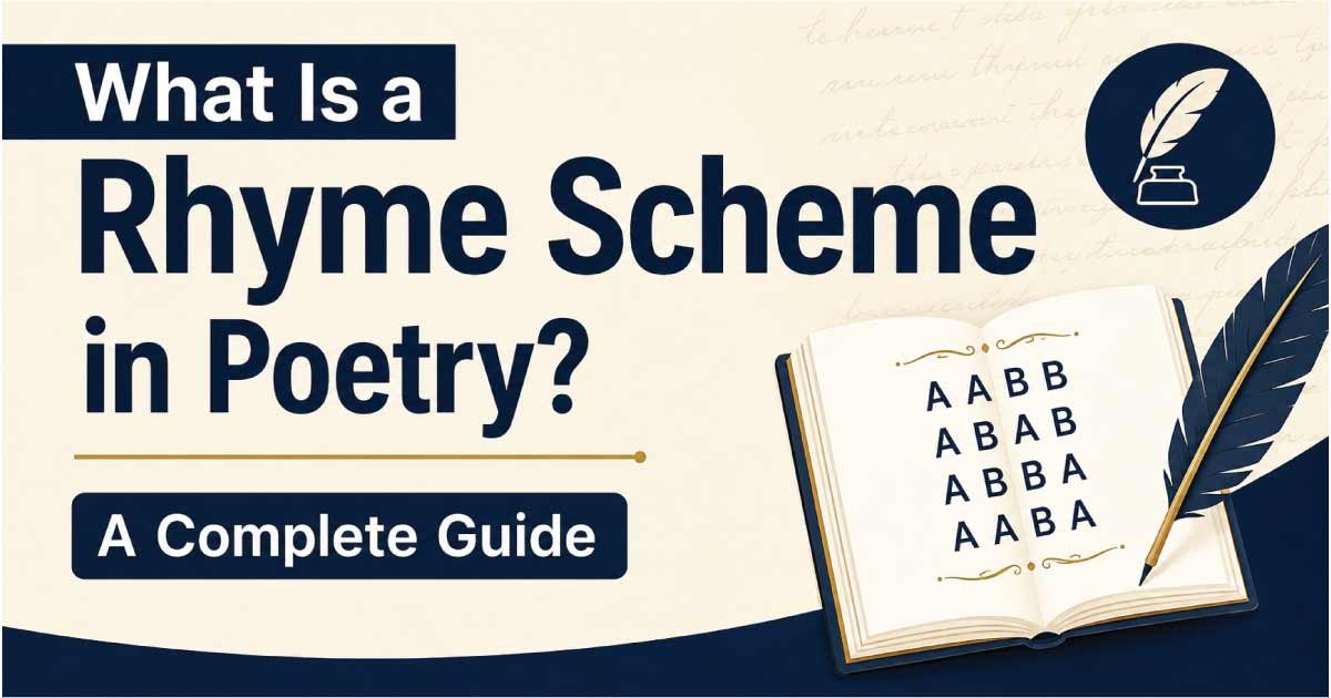 What Is a Rhyme Scheme in Poetry